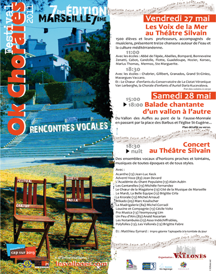 Festival Ok Chorales 13007 Marseille