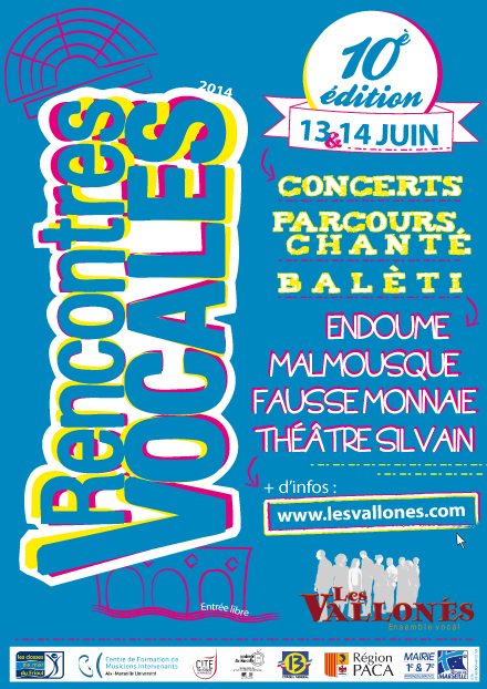 Rencontres Vocales 2013 - Flyers